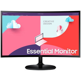 Samsung Monitor Curvo S36C 24" Full HD AMD FreeSync 75Hz Eye Saver Flicker-Free Negro LS24C364EAUXEN S24C364EAU